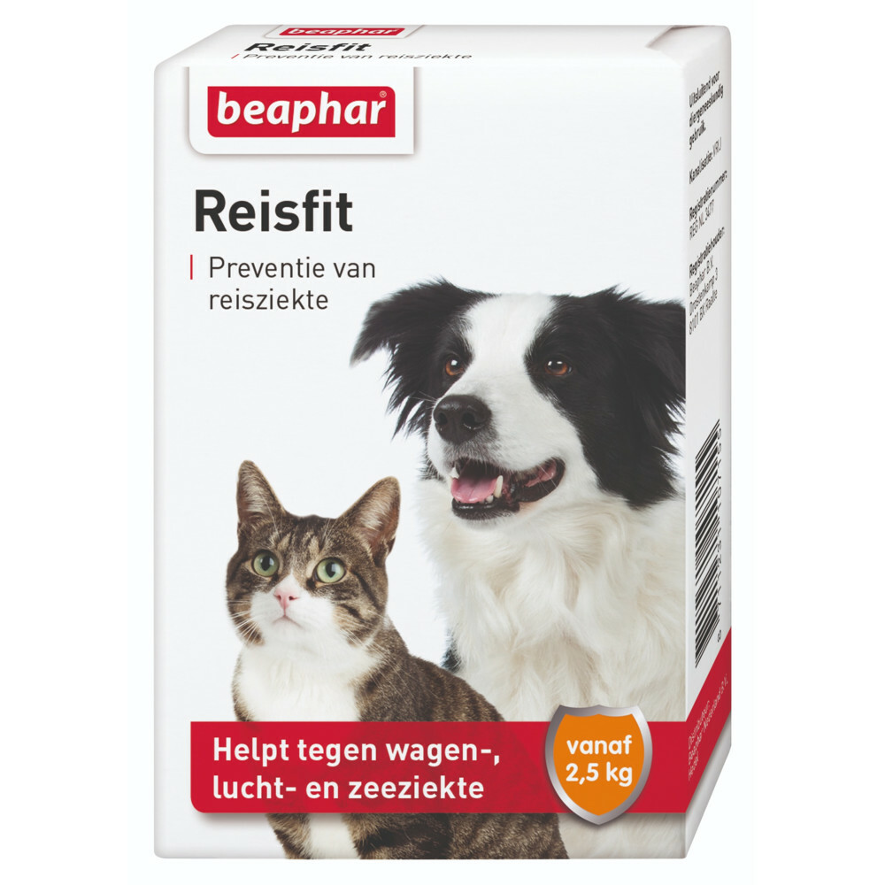 3x Beaphar Reisfit 10 stuks