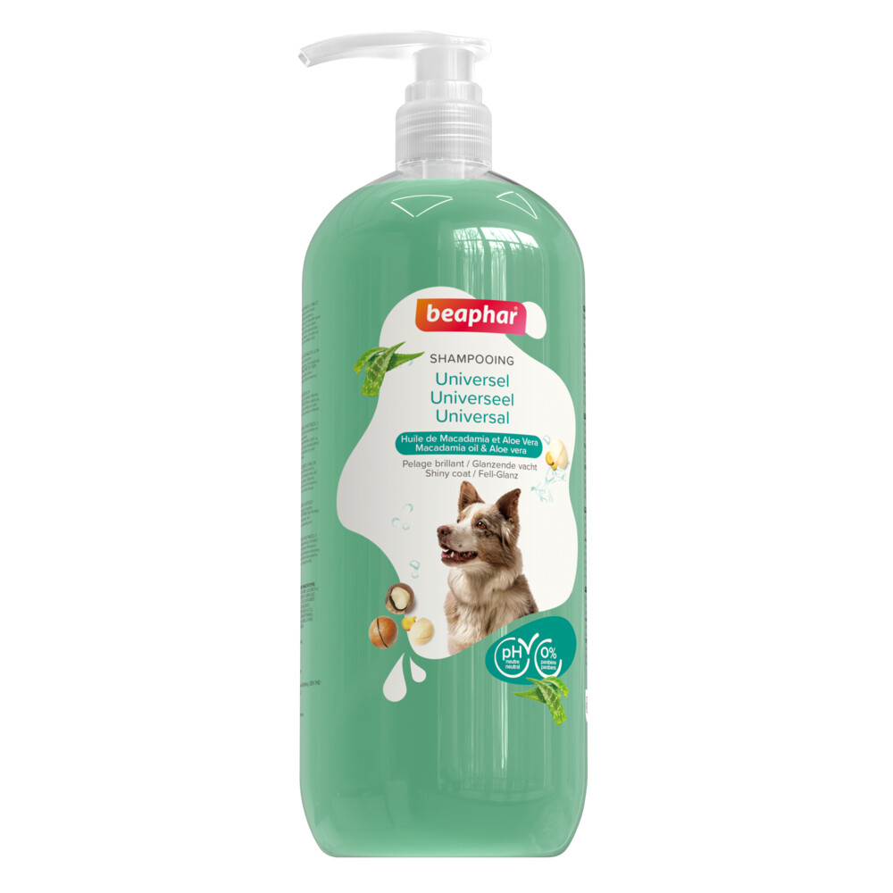 3x Beaphar Shampoo Hond Universeel 1 liter