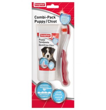 Beaphar Tandpasta - Borstel Combipack Puppy