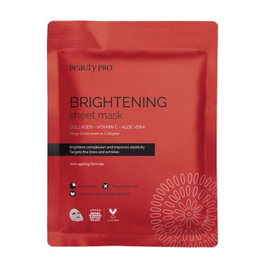 BeautyPro Gezichtsmasker Brightening sheet mask