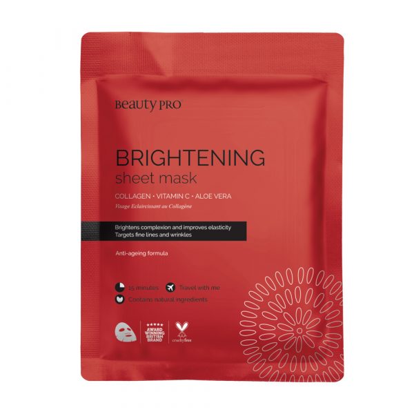 BeautyPro Gezichtsmasker Brightening sheet mask