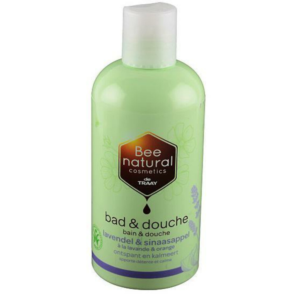 Bee Honest Douche Lavender/Sinaasappel 500 ml