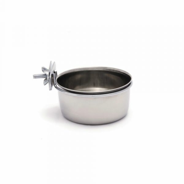 Beeztees Coopcup Inox met Schroef 9 cm