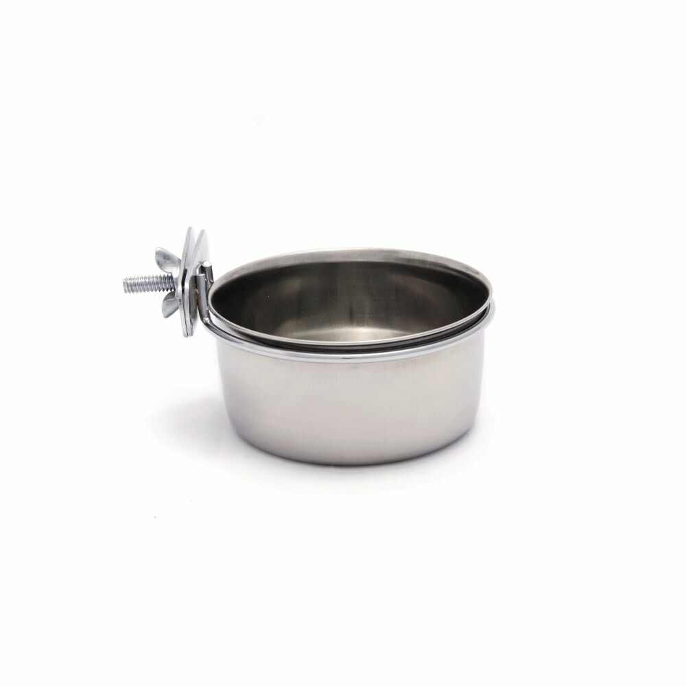 Beeztees Coopcup Inox met Schroef 9 cm