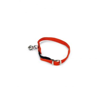 Beeztees Kattenhalsband Suede Rood