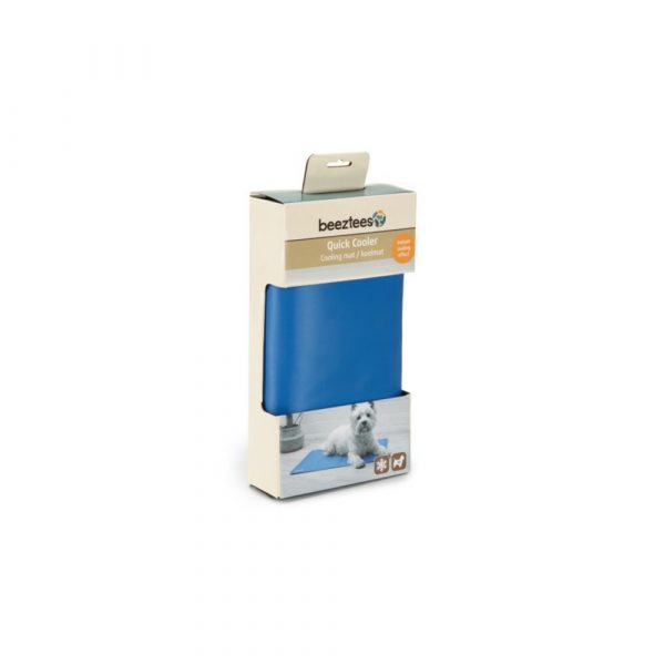 Beeztees Koelmat Quick Cooler Izi Blauw 65 x 50 cm