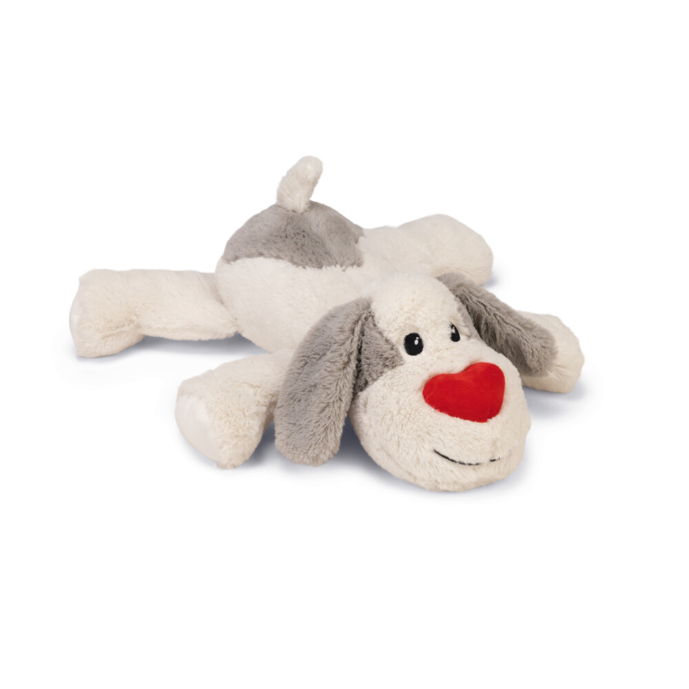 Beeztees Pluche Hondenknuffel XL Ties Wit 48 x 46 x 11 cm