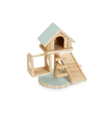 Beeztees Speelhuis Lovy Hout - Mint 21 cm