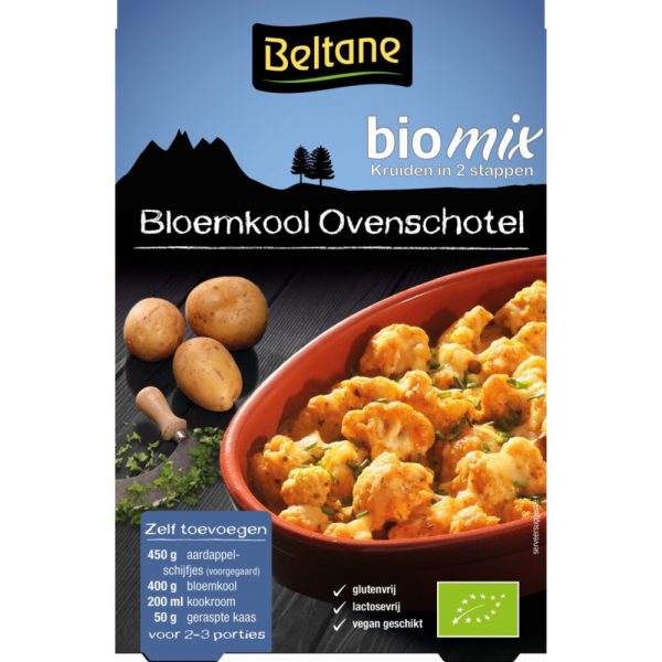 3x Beltane Bloemkool Ovenschotel Biomix 28 GR