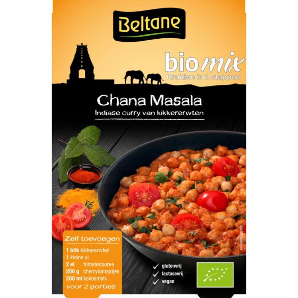 3x Beltane Chana Masala Bio 25 gr