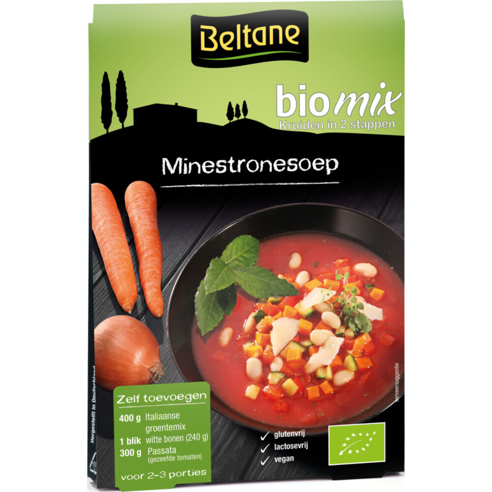 3x Beltane Minestronesoep Bio 34 gr