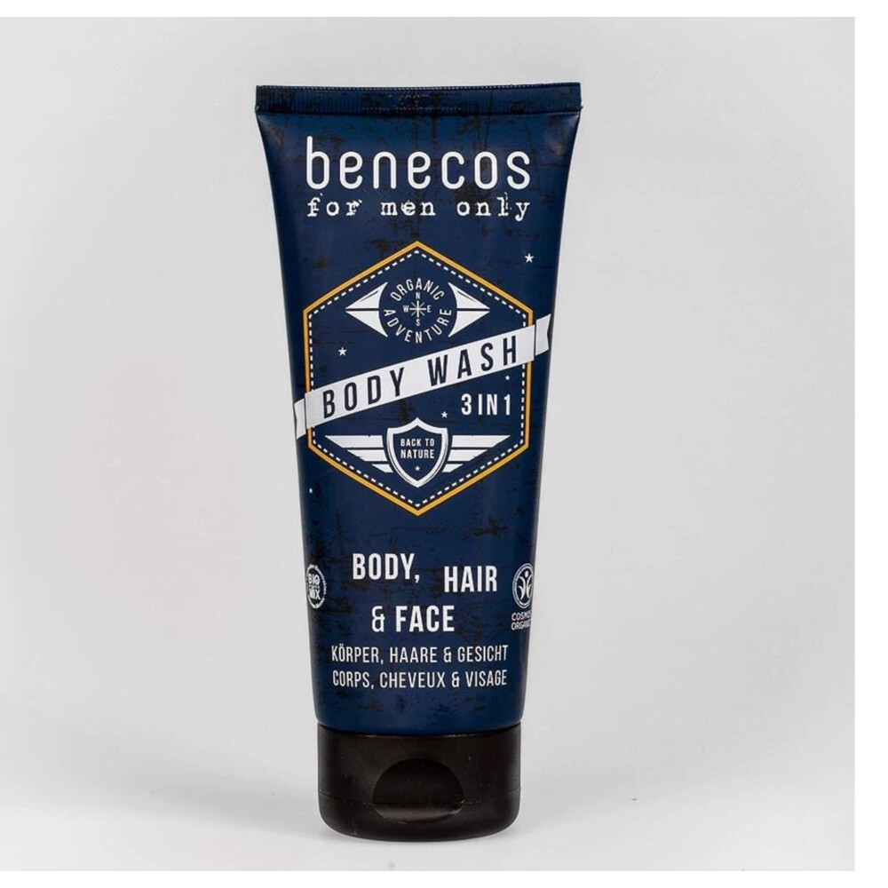 Benecos Body Wash For Men 3 In 1 200 ml