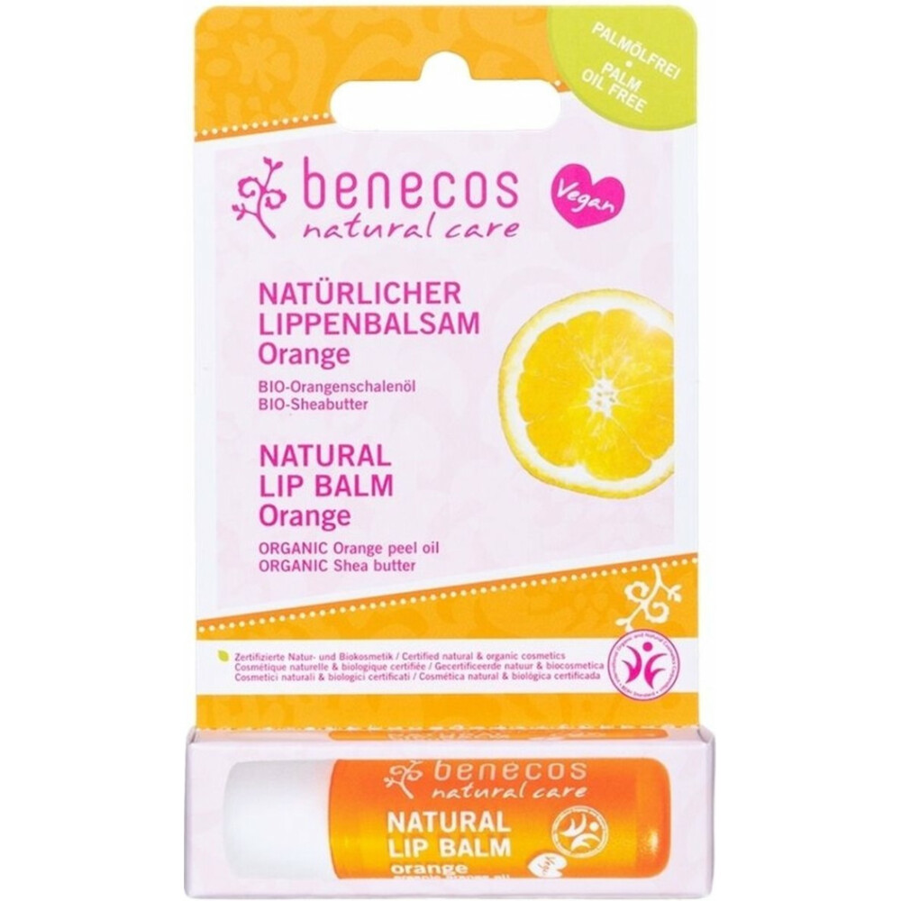 Benecos Lipbalm Natural Orange