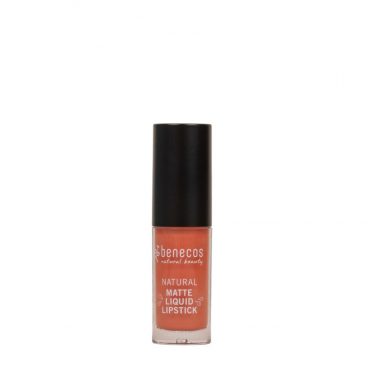 Benecos Matte Liquid Lippenstift Coral Kiss