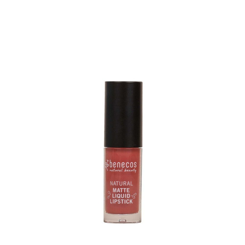 Benecos Matte Liquid Lippenstift Rosewood Romance