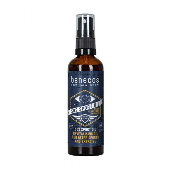 Benecos Sport Oil For Men Sint Janskruid 75 ml