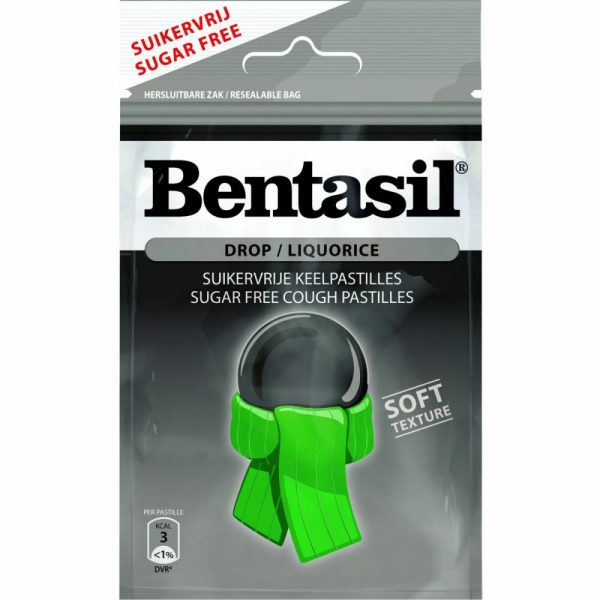 3x Bentasil Keelpastilles Drop 1 zak