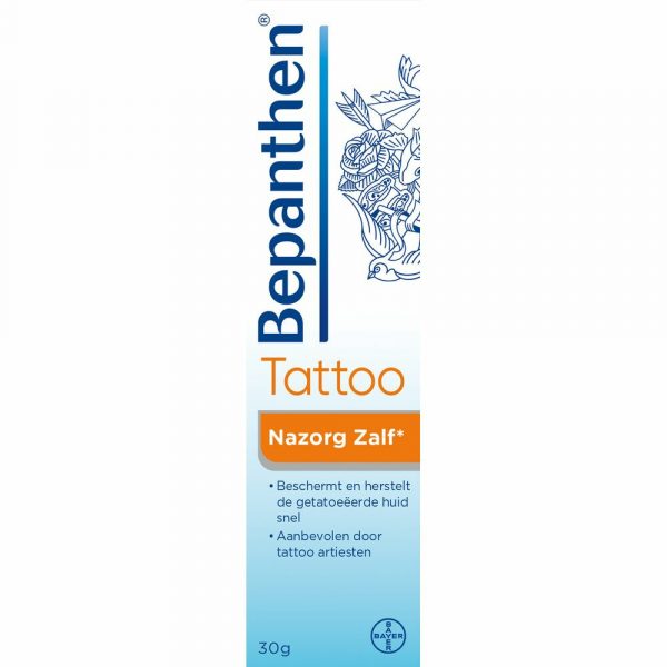 3x Bepanthen Tattoo Nazorg Zalf 30 gram