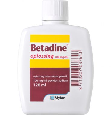 Betadine Oplossing 120 ml