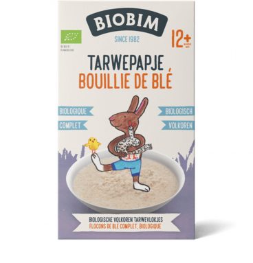 6x Biobim Papje 12 mnd Tarwe 250 g