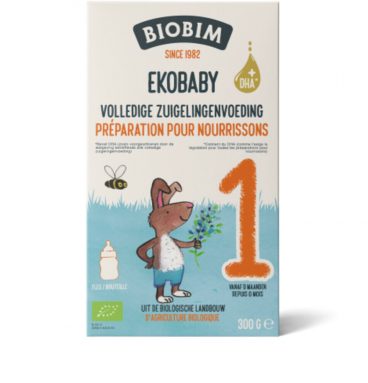 Biobim Zuigelingenvoeding Ekobaby 1 0+ mnd 600 g