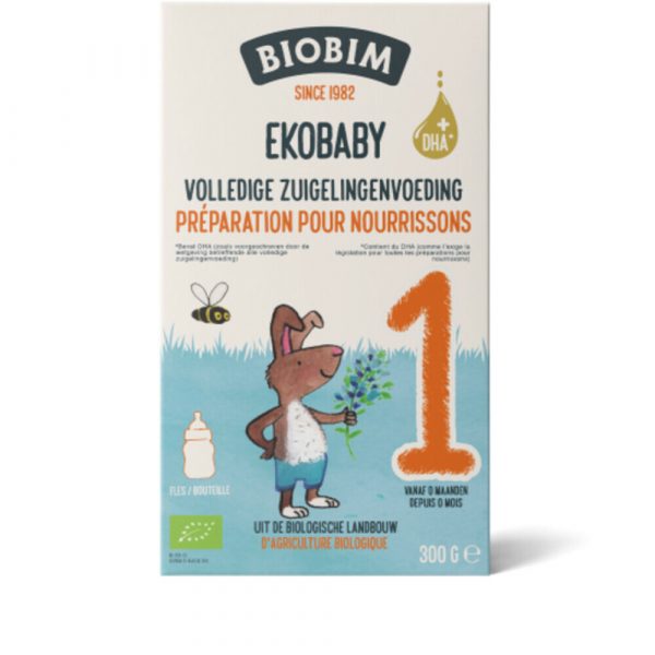 Biobim Zuigelingenvoeding Ekobaby 1 0+ mnd 600 g