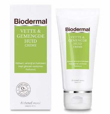 Biodermal Gelcreme Vette&Gemengde Huid 50 ml