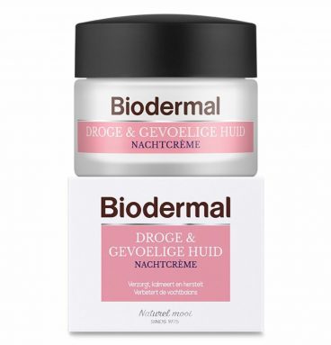 Biodermal Nachtcreme Gevoelige Huid 50 ml