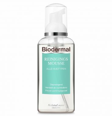 2x Biodermal Reinigende Mousse Gevoelige Huid 150 ml