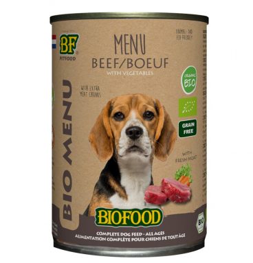 12x Biofood Organic Rund Menu 400 gr