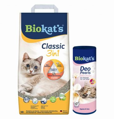 Biokat's Classic&Deo Pearls Babypoeder Pakket