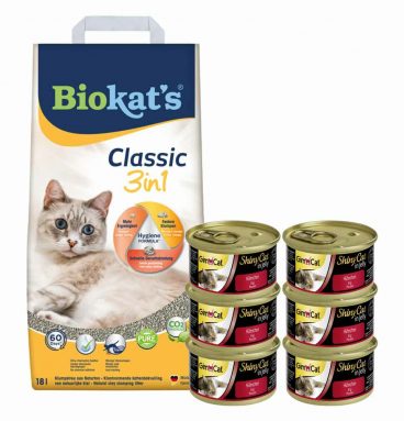 Biokat's Classic&GimCat ShinyCat in Jelly Kip Pakket