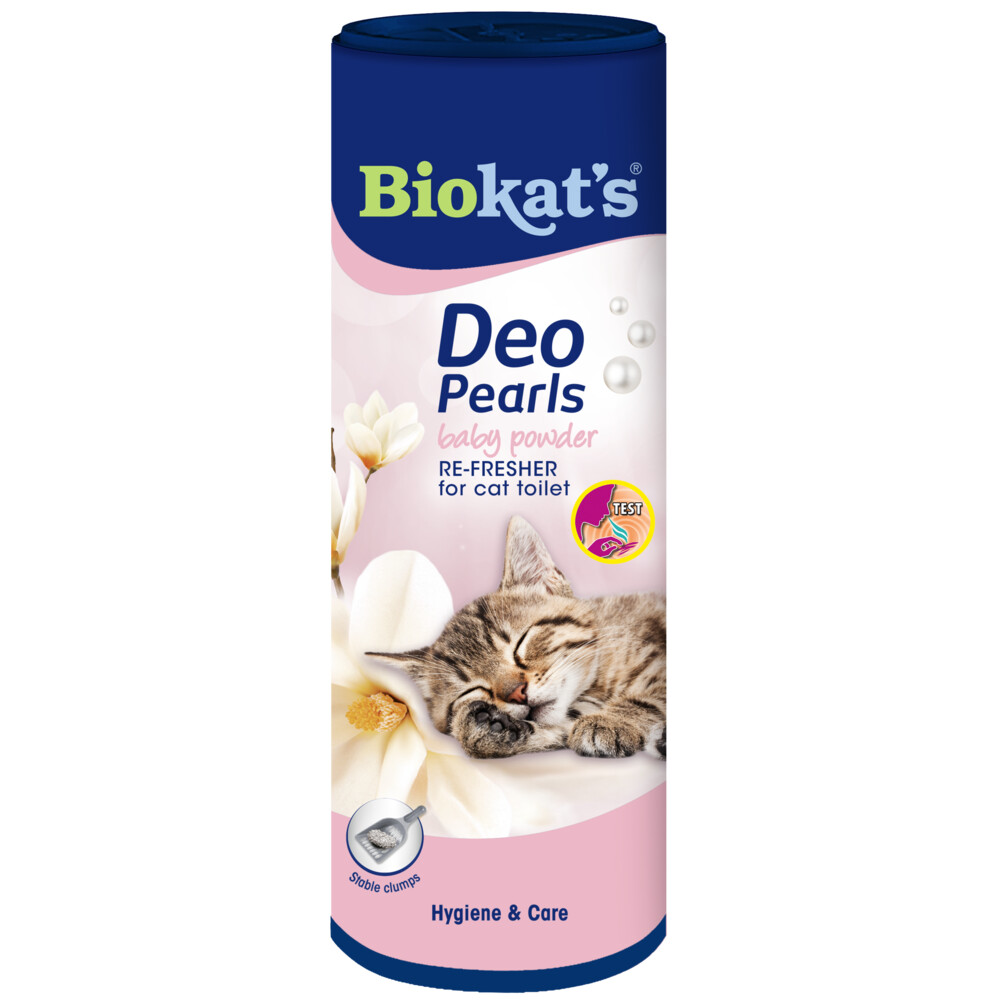 6x Biokat's Deo Pearls Babypoeder 700 gr