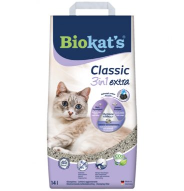 Biokat's Kattenbakvulling Classic 3-in-1 Extra 14 liter