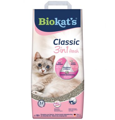 Biokat's Kattenbakvulling Classic Fresh Babypoeder 10 liter