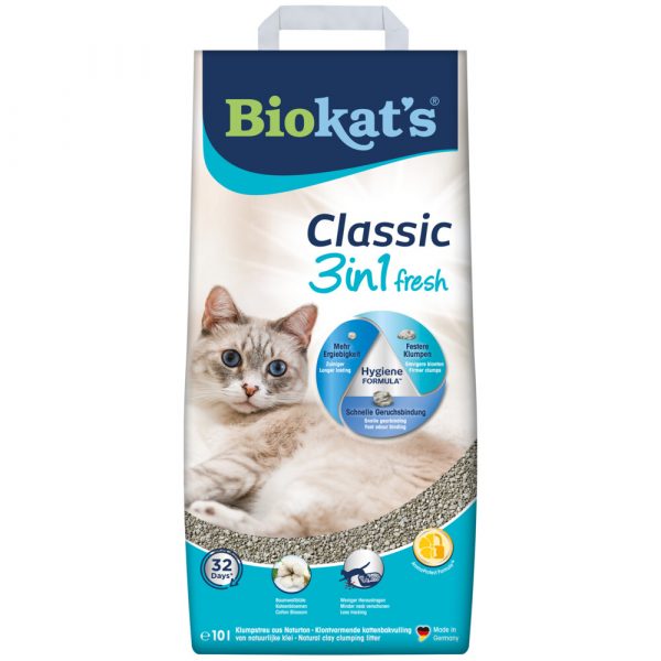 Biokat's Kattenbakvulling Classic Fresh Cotton Blossom 10 liter