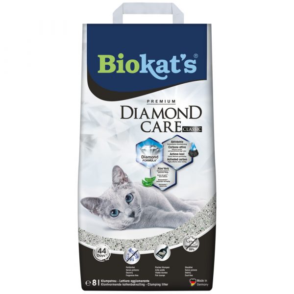 Biokat's Kattenbakvulling Diamond Care Classic 8 liter