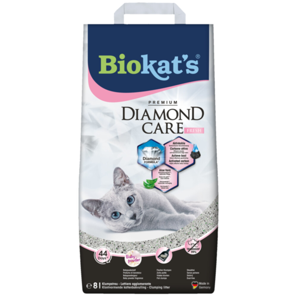 Biokat's Kattenbakvulling Diamond Care Fresh 8 liter