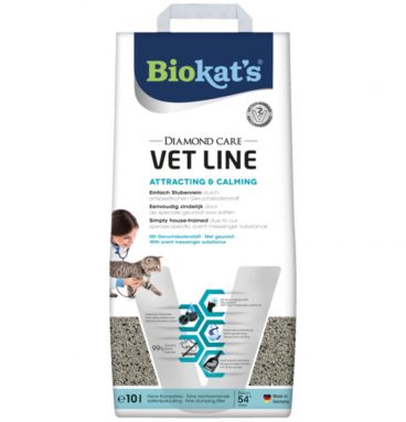 Biokat's Kattenbakvulling Diamond Care Vet Line Attracting&Calming 10 liter