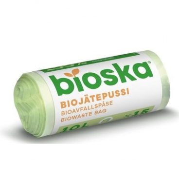 Bioska Afvalzakken 10 liter 15 stuks