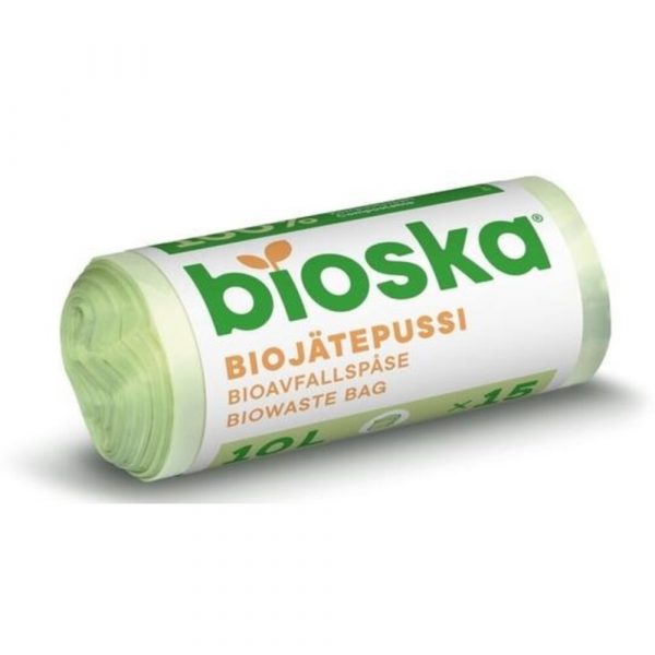 Bioska Afvalzakken 10 liter 15 stuks