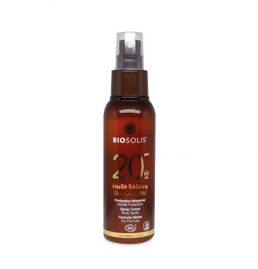 2x Biosolis Sun Oie Spr SPF 20 100 ml