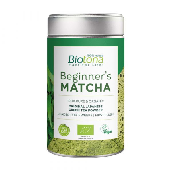 3x Biotona Beginners Matcha Bio 80 gr