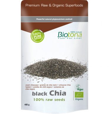 3x Biotona Black Chia Raw Bio 400 gr