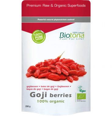 3x Biotona Goji Berries Organic Bio 250 gr