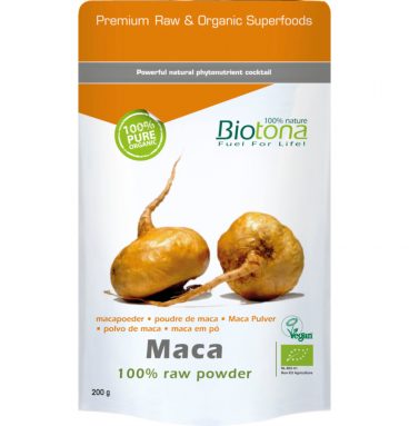 6x Biotona Maca Raw Powder Bio 200 gr