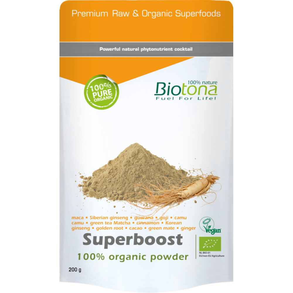 3x Biotona Superboost Organic Bio 200 gr