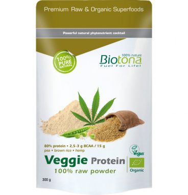 6x Biotona Veggie Protein Raw Bio 300 gr