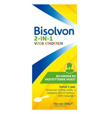 Bisolvon Hoestsiroop 2-in-1 Kind 133 ml