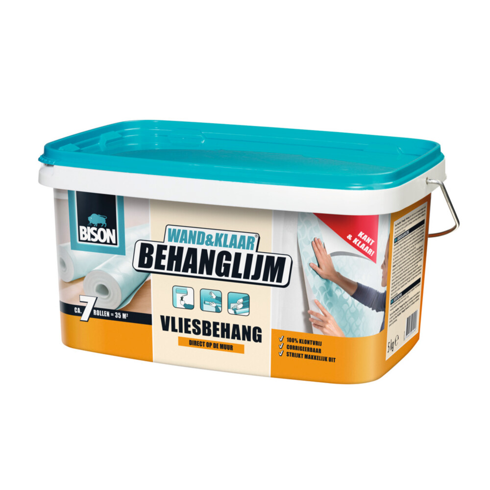 Bison Wand&Klaar Behanglijm Vliesbehang Emmer 5 kg